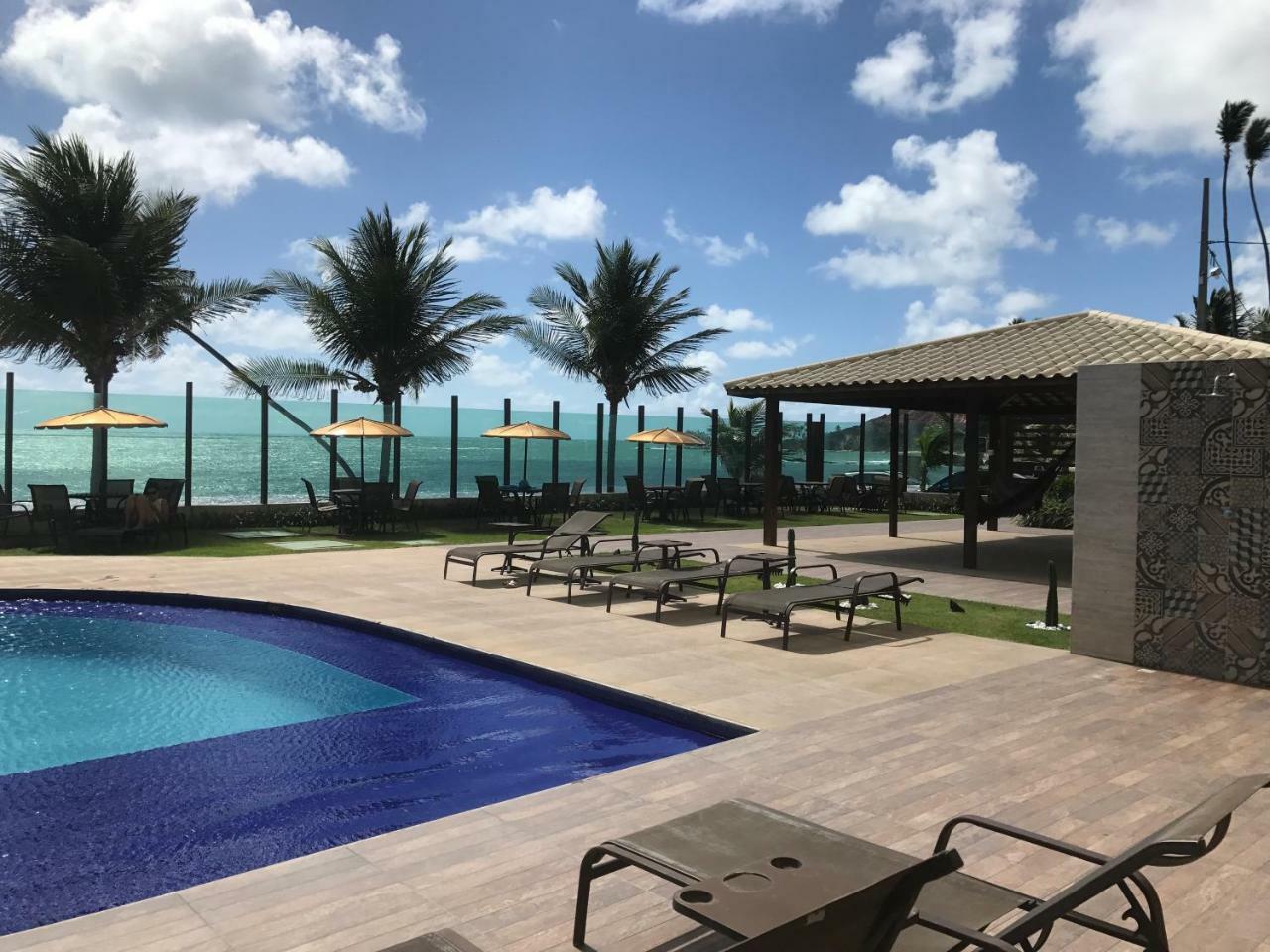 Tabatinga Residence Flat Beira Mar Conde  Kültér fotó