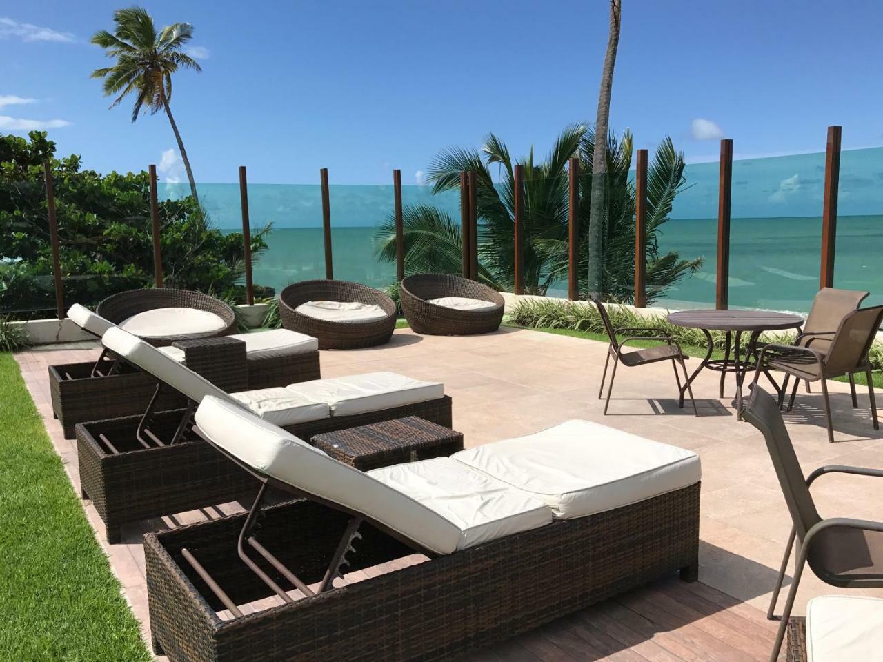Tabatinga Residence Flat Beira Mar Conde  Kültér fotó